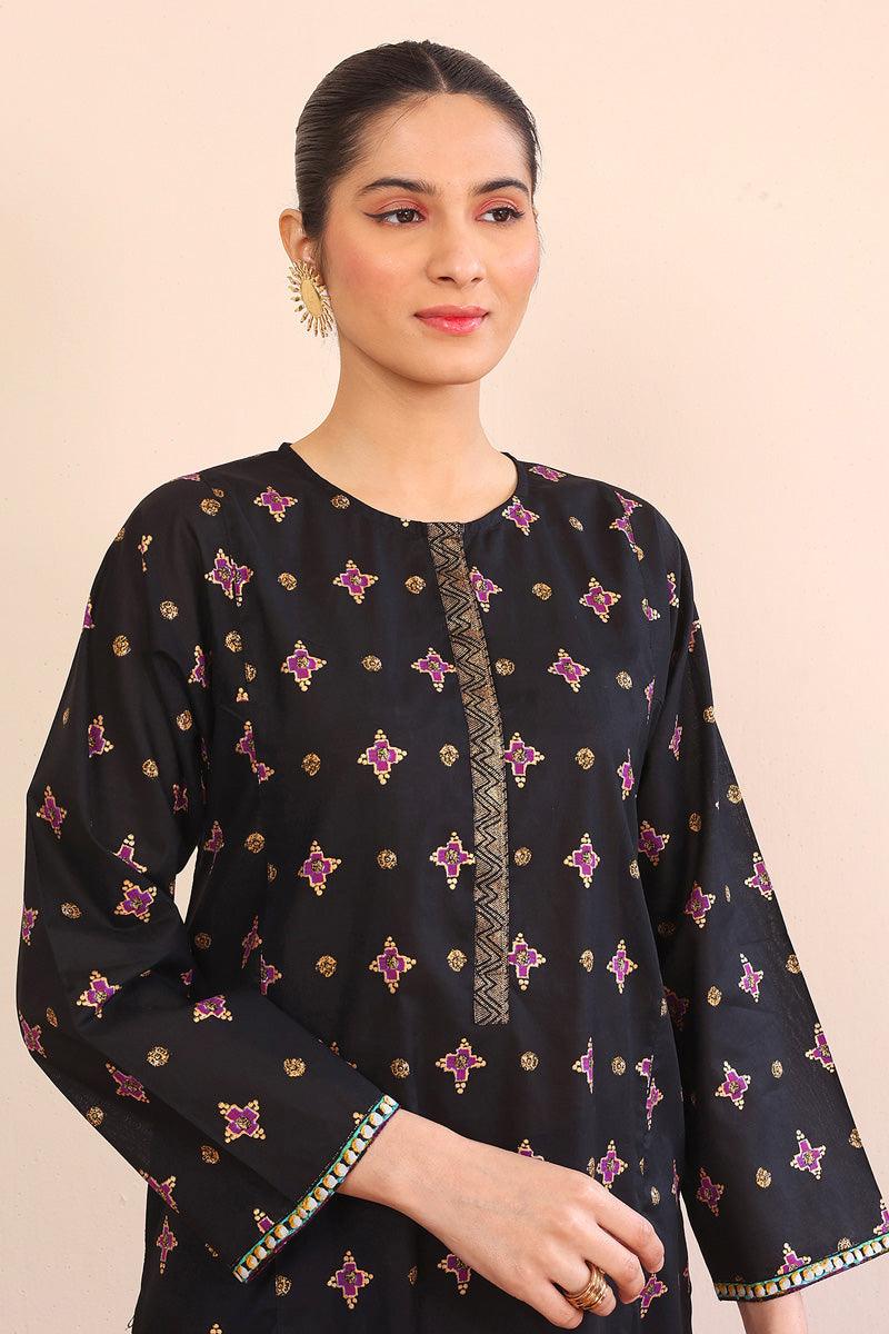Generation - 2- Piece Zarnigar - Black - Lawn