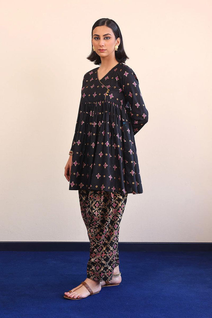 Generation - 2- Piece Zarnigar - Black - Lawn