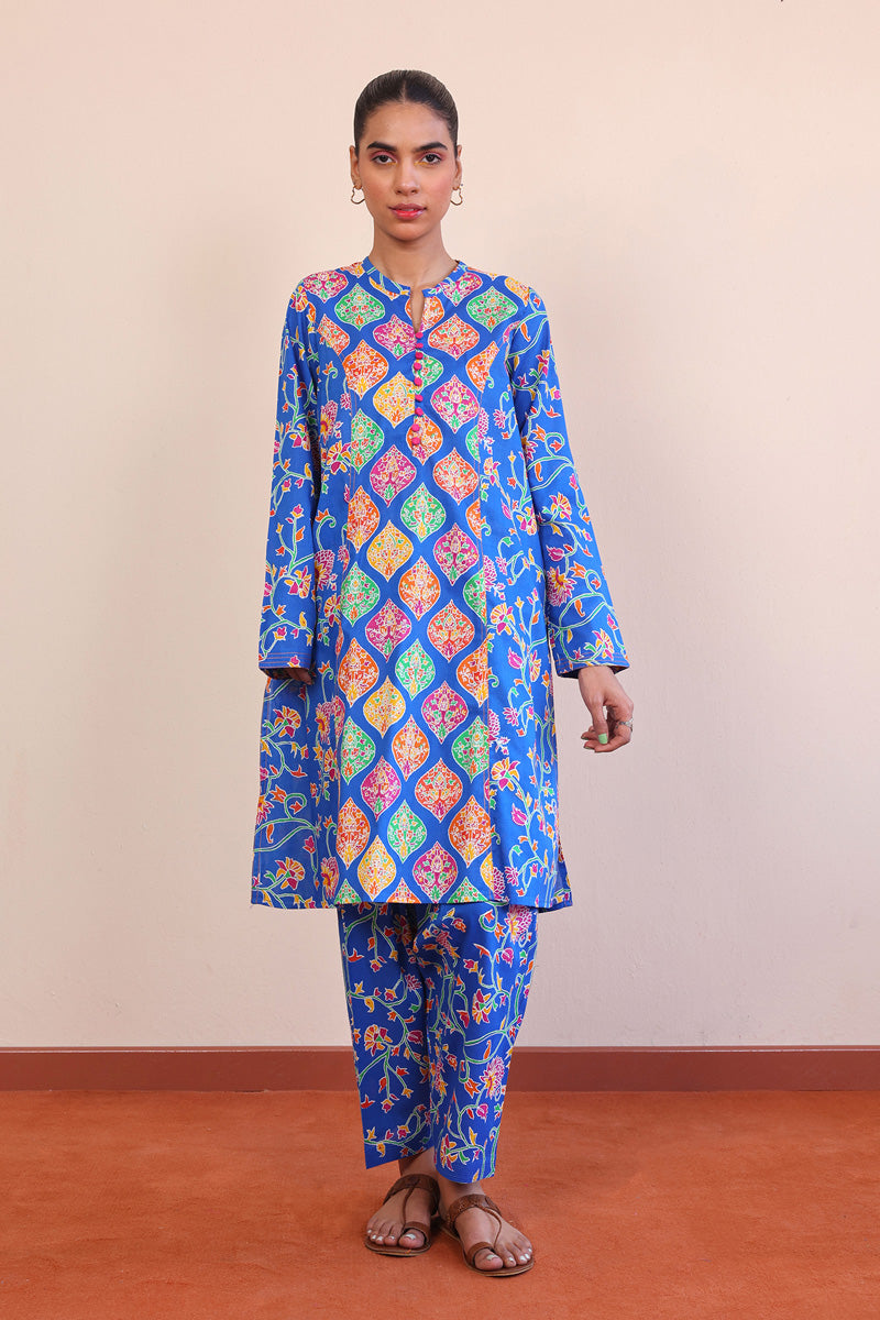 Generation - Kani Printed 2-Piece - Blue - Lawn