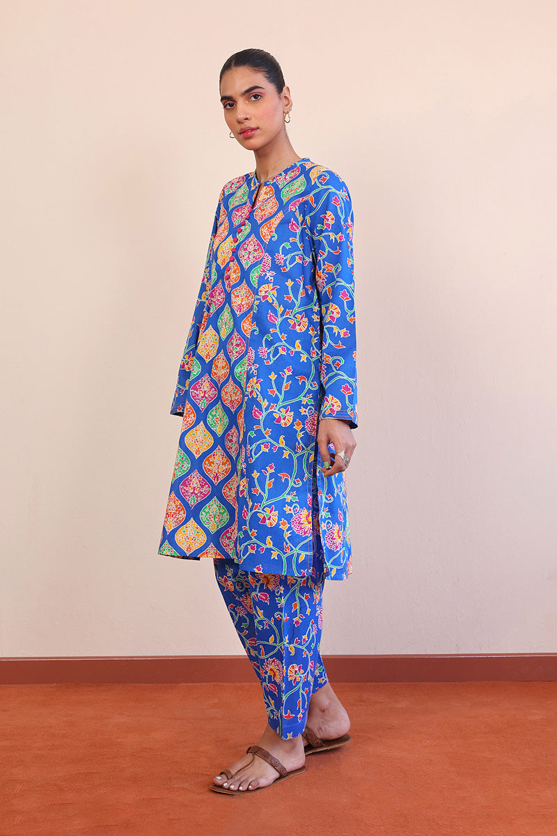 Generation - Kani Printed 2-Piece - Blue - Lawn