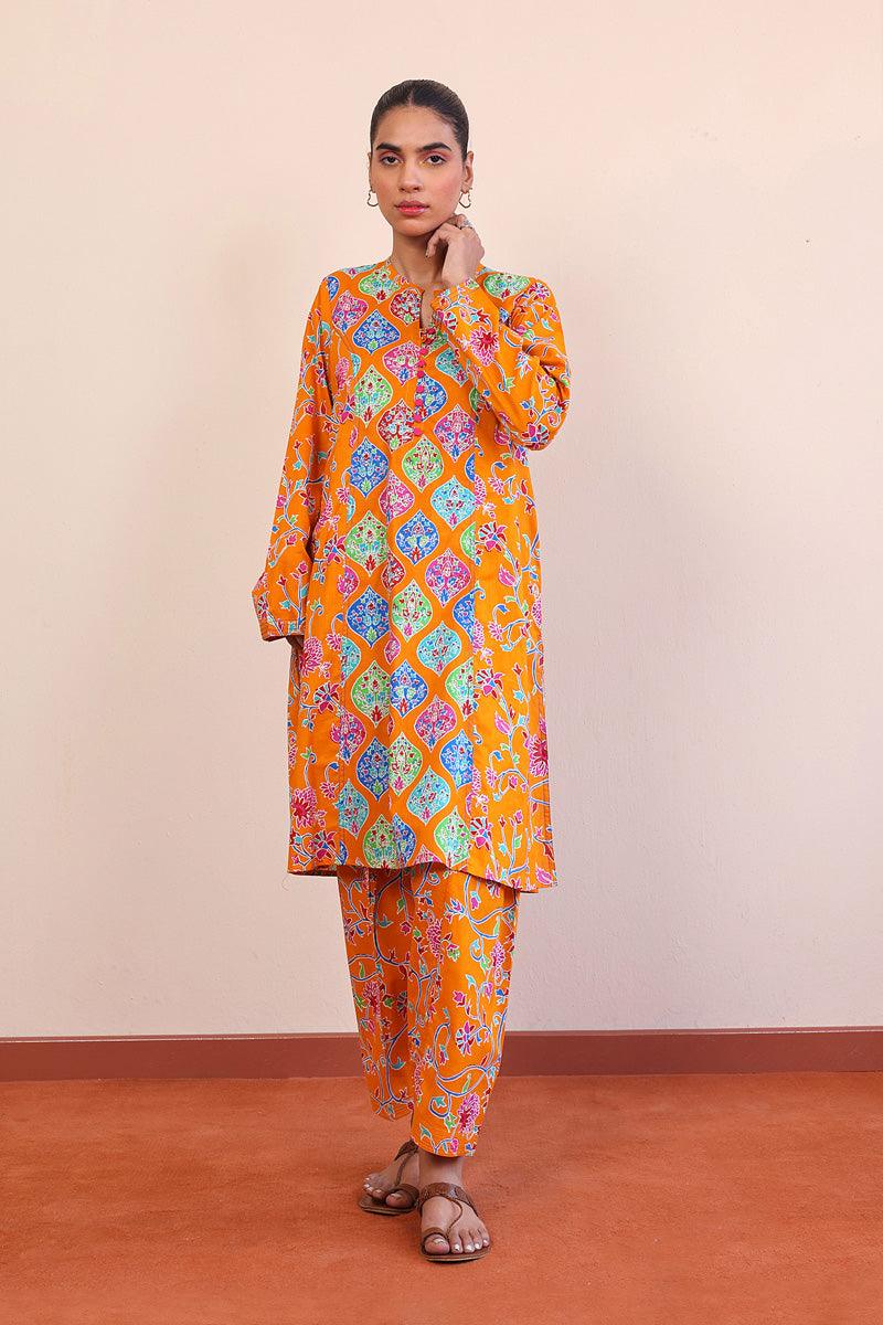 Generation - Kani Printed 2-Piece - Mustard - Lawn