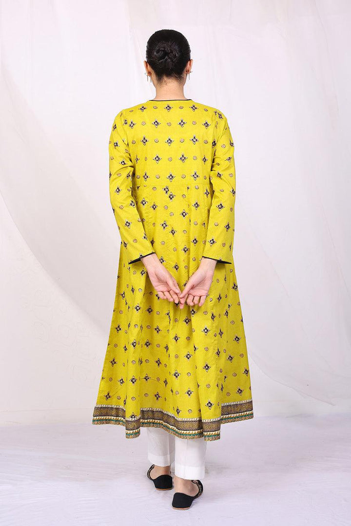 Generation - Zarnigar Angrakha - Yellow - Lawn - 1 Piece