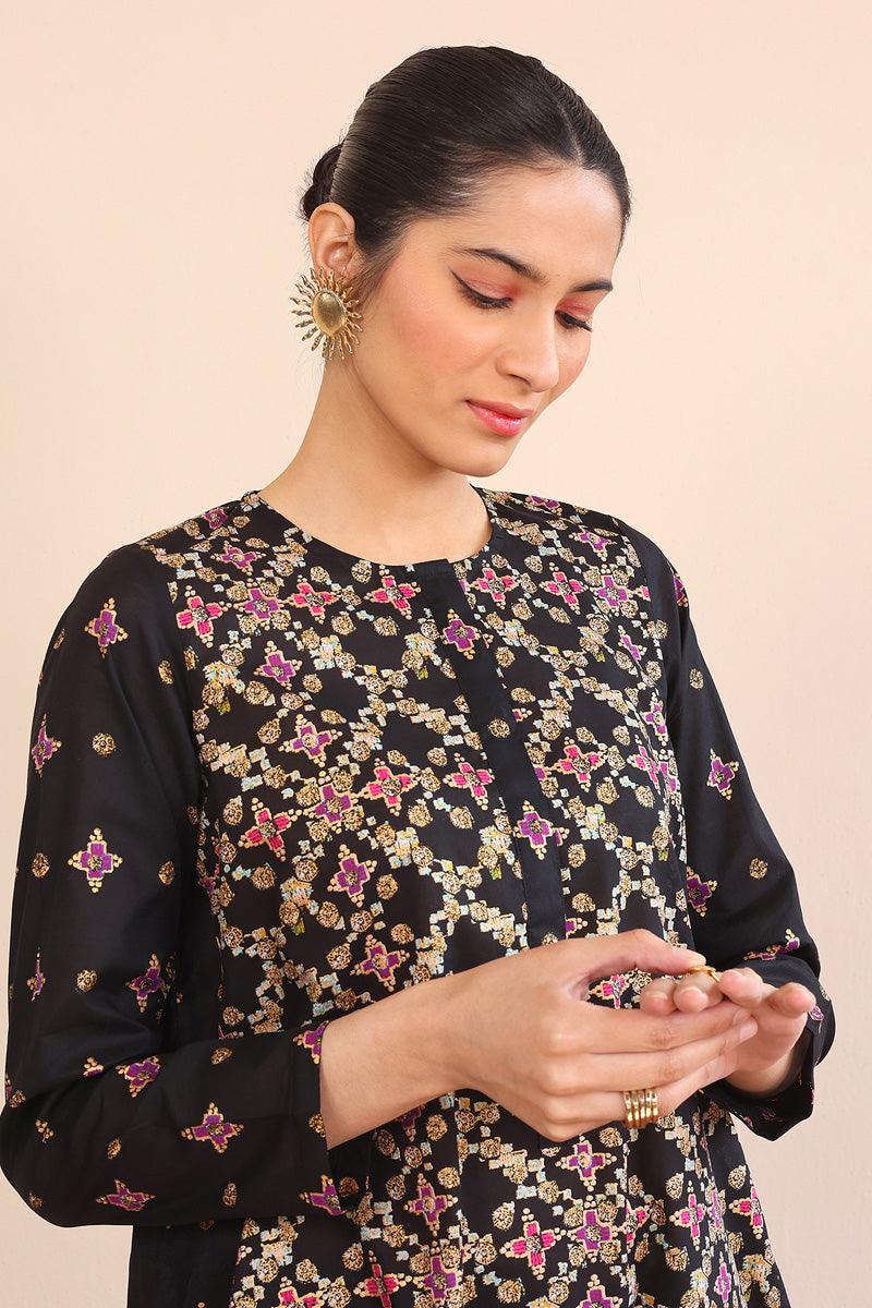 Generation - 2- Piece Zarnigar - Black - Lawn