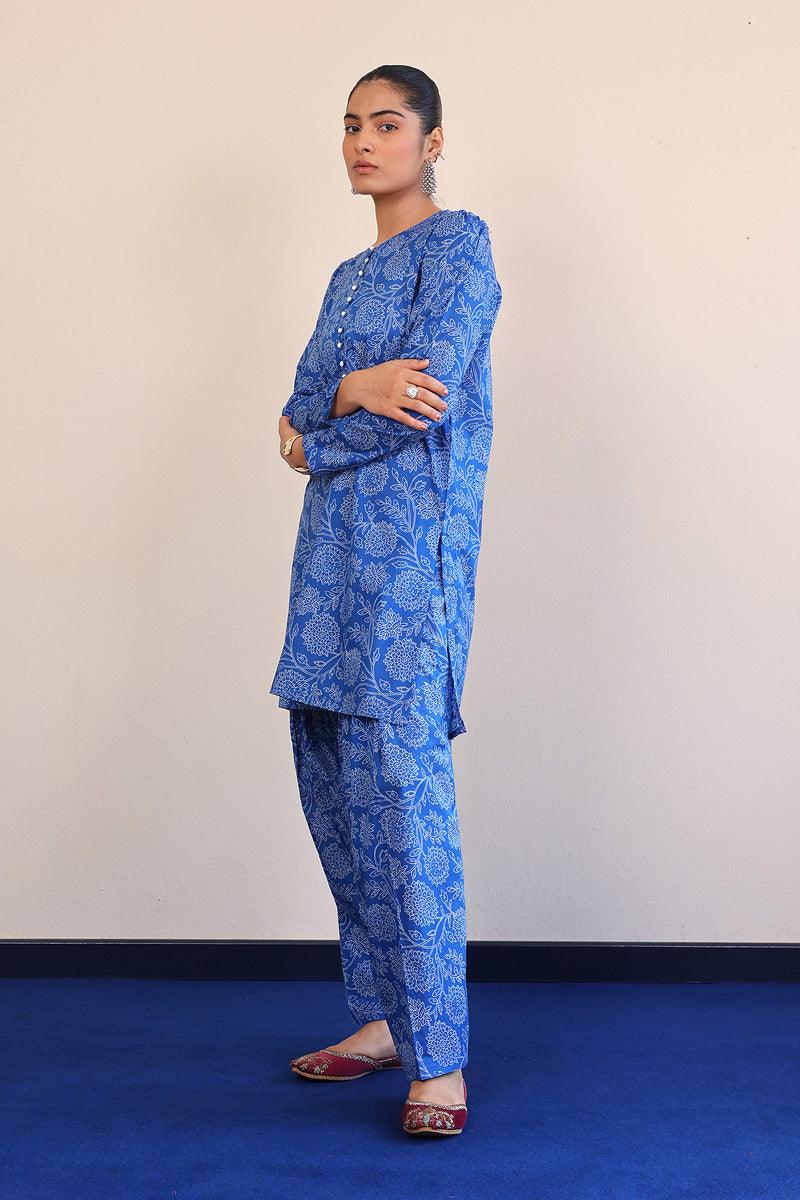 Generation - 2- Piece Mehtab - Blue - Lawn