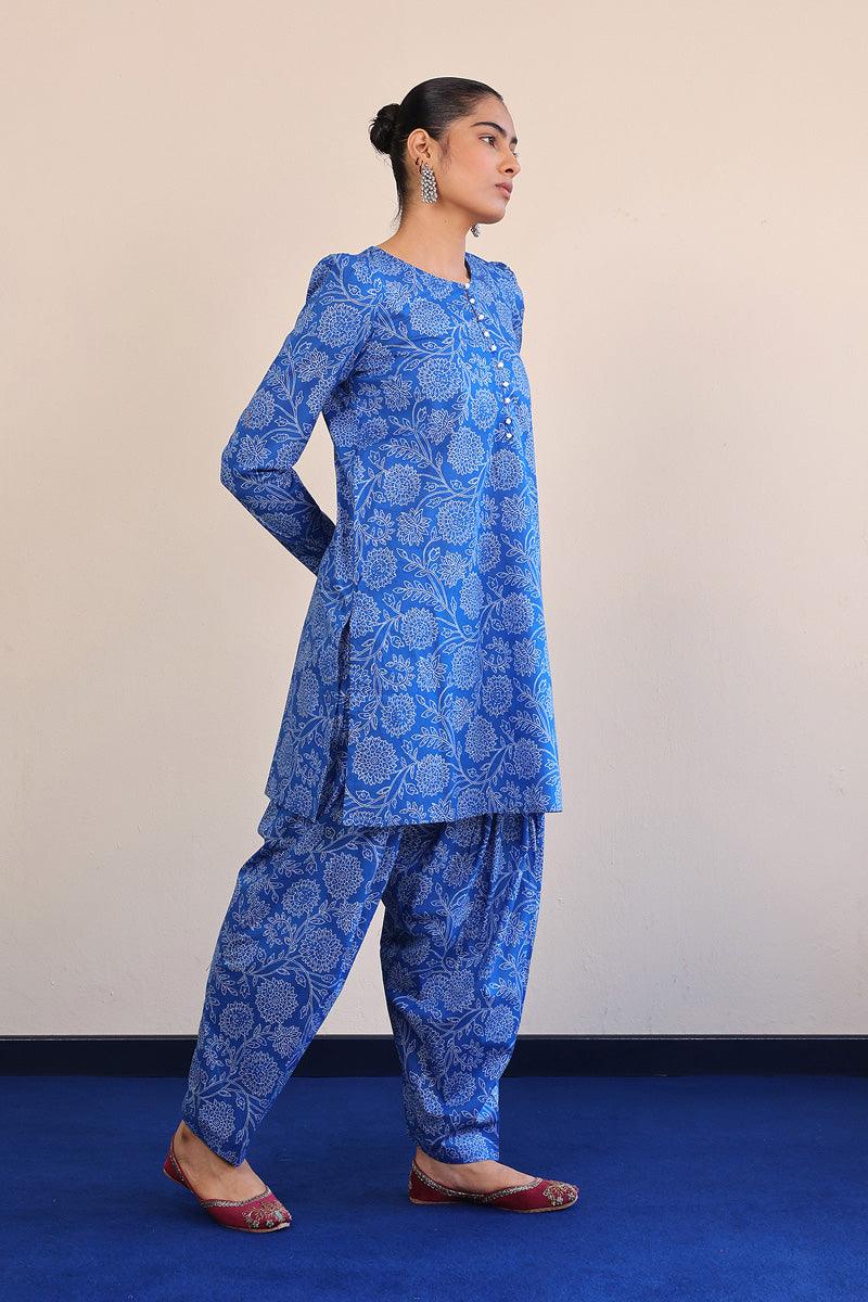 Generation - 2- Piece Mehtab - Blue - Lawn
