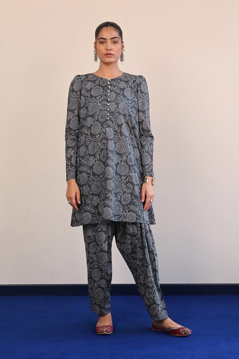Generation - 2- Piece Mehtab - Grey - Lawn