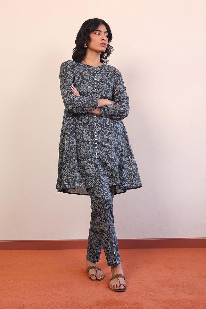 Generation - Mehtab 2-Piece - Grey - Lawn