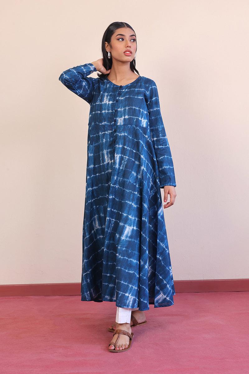 Generation - Mehtab Dress - Teal - Lawn - 1 Piece