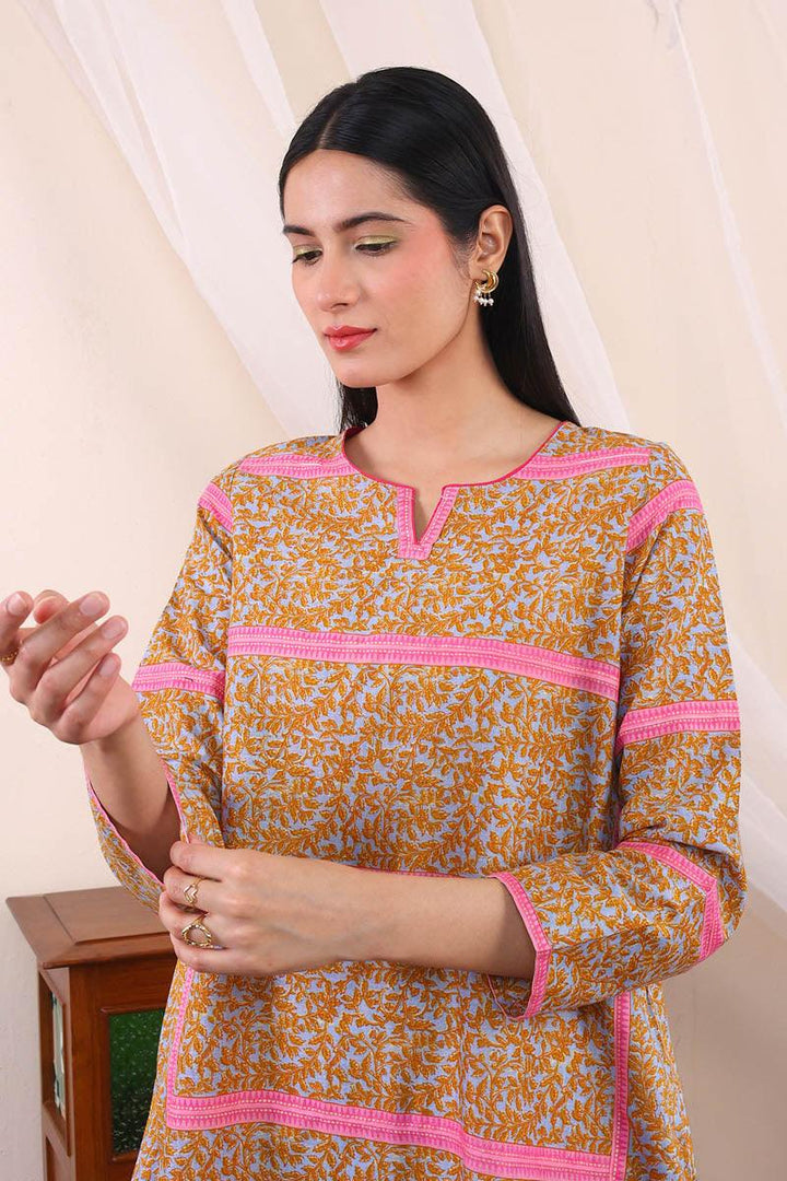 Generation - Carnation Kurta - Pink - Lawn - 1 Piece
