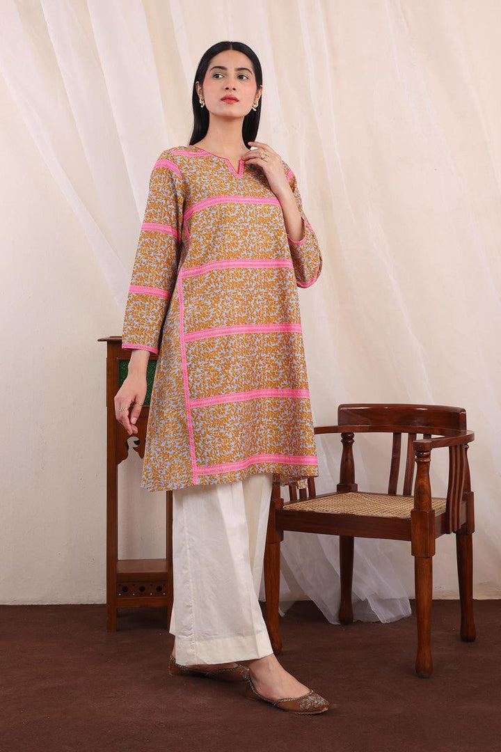 Generation - Carnation Kurta - Pink - Lawn - 1 Piece