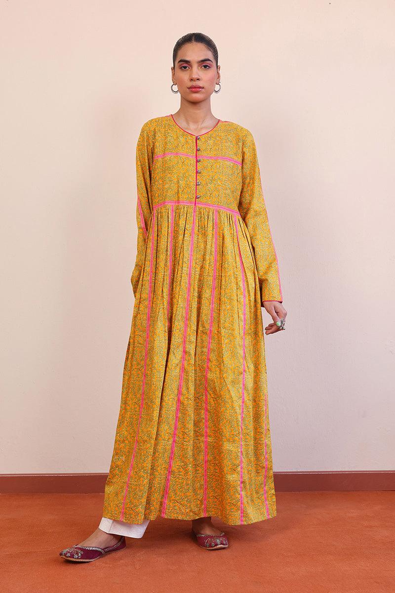 Generation - Carnation Dress - Yellow - Lawn - 1 Piece