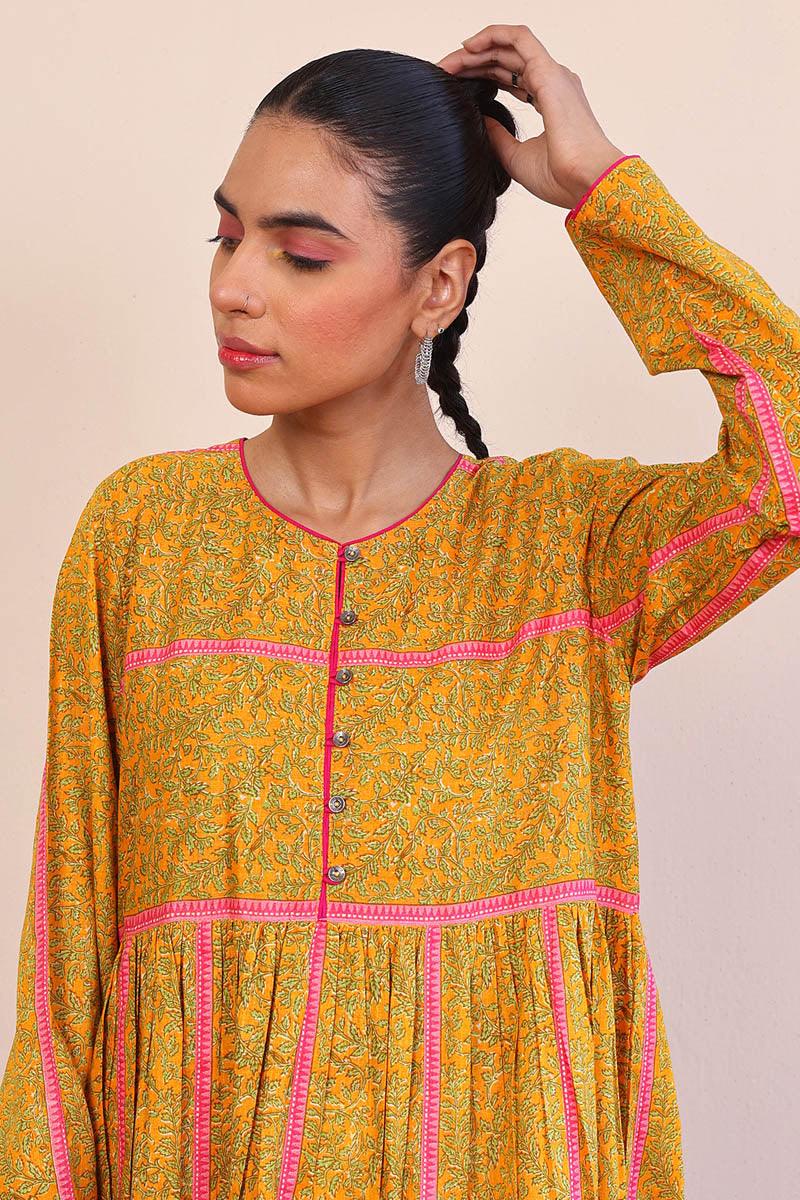 Generation - Carnation Dress - Yellow - Lawn - 1 Piece