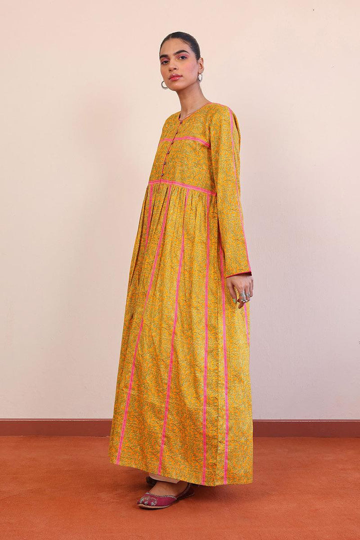 Generation - Carnation Dress - Yellow - Lawn - 1 Piece