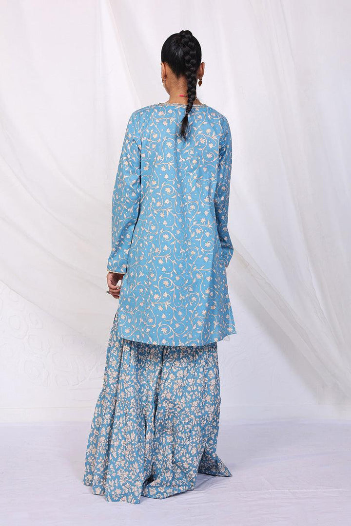 Generation - Mother Of Pearls Asmani 2-Piece - Sky Blue - Lawn