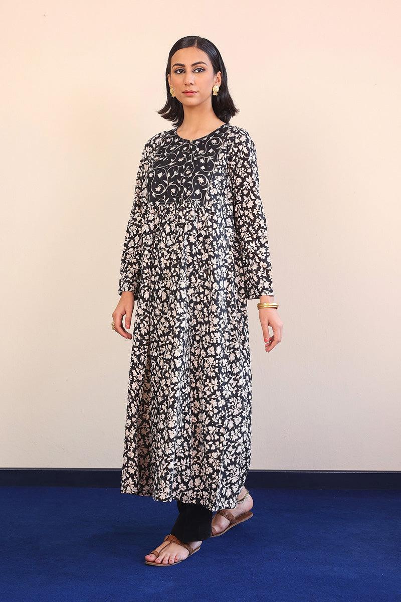 Generation - Mother Of Pearls Dress - Black - Lawn - 1 Piece