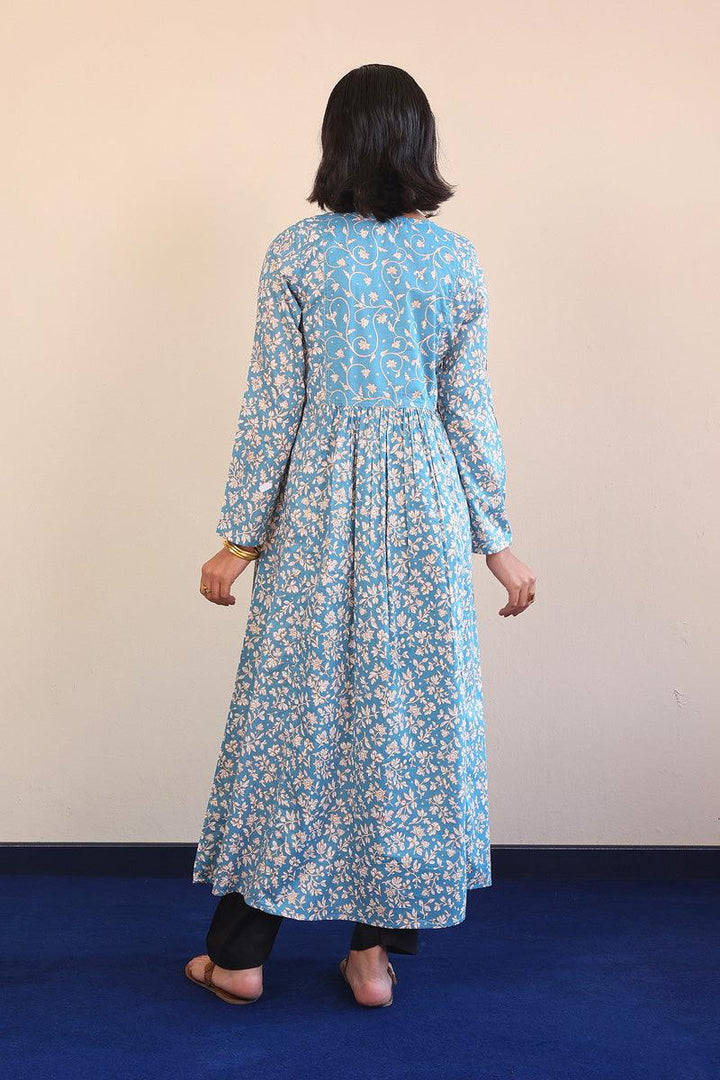 Generation - Mother Of Pearls Dress - Sky Blue - Lawn - 1 Piece