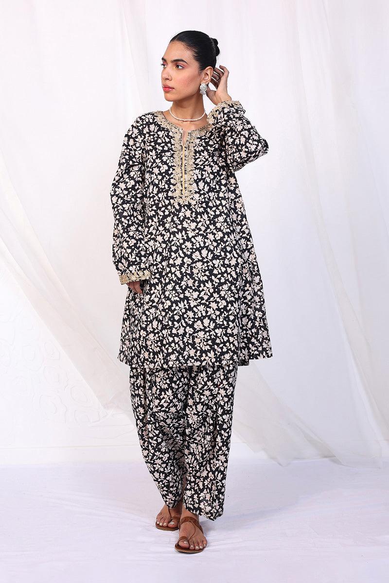 Generation - Mother of Pearls 2-Piece Suit - Black - Lawn