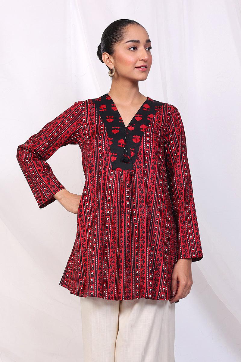 Generation - Mushrooms Top - Black - Lawn - 1 Piece