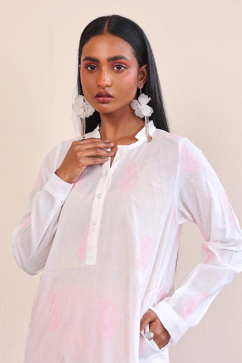 Generation - Bahar Shirt - Red - Lawn - 1 Piece