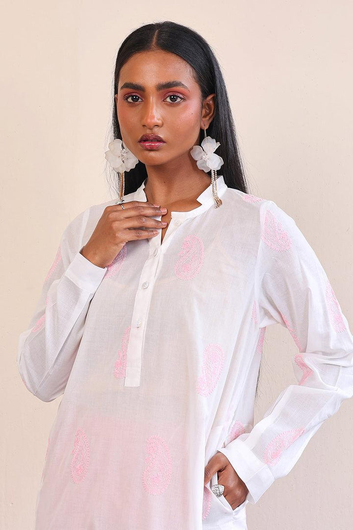 Generation - Bahar Shirt - Red - Lawn - 1 Piece