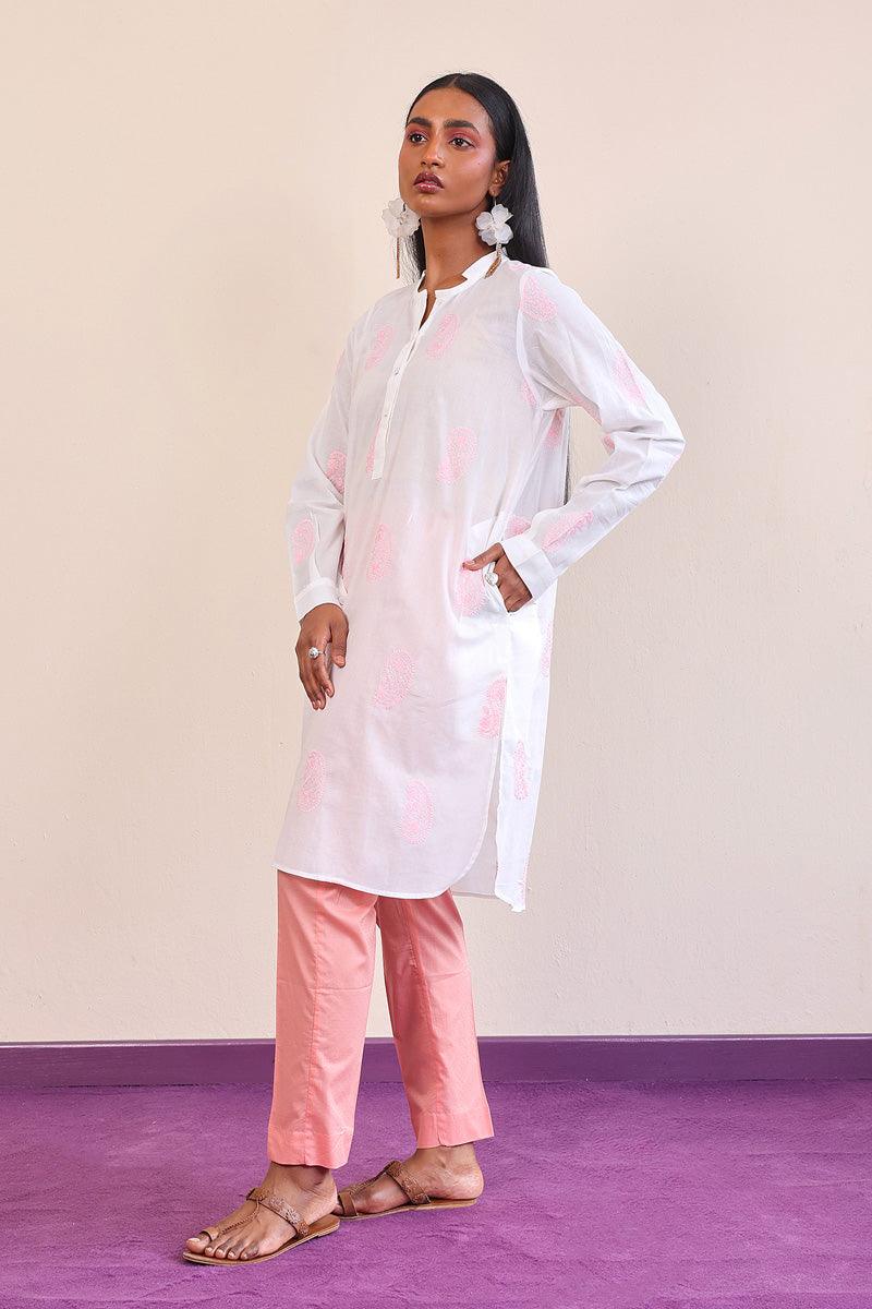 Generation - Bahar Shirt - Red - Lawn - 1 Piece