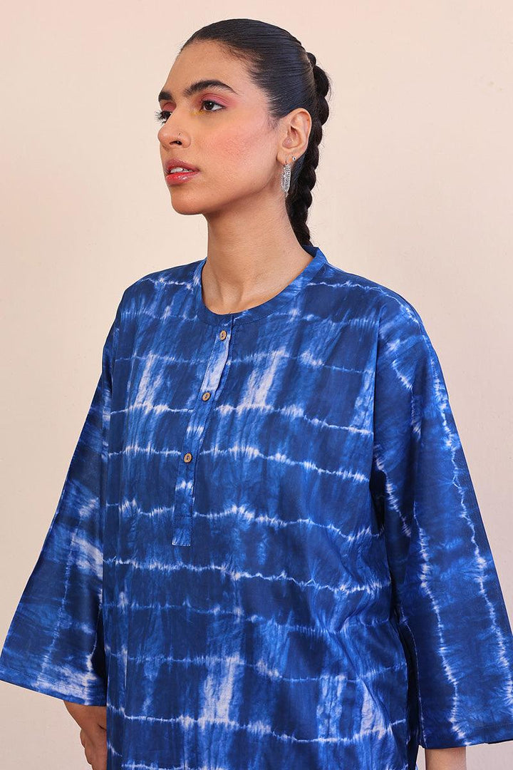 Generation - Mehtab Tie & Dye 2-Piece - Blue - Lawn