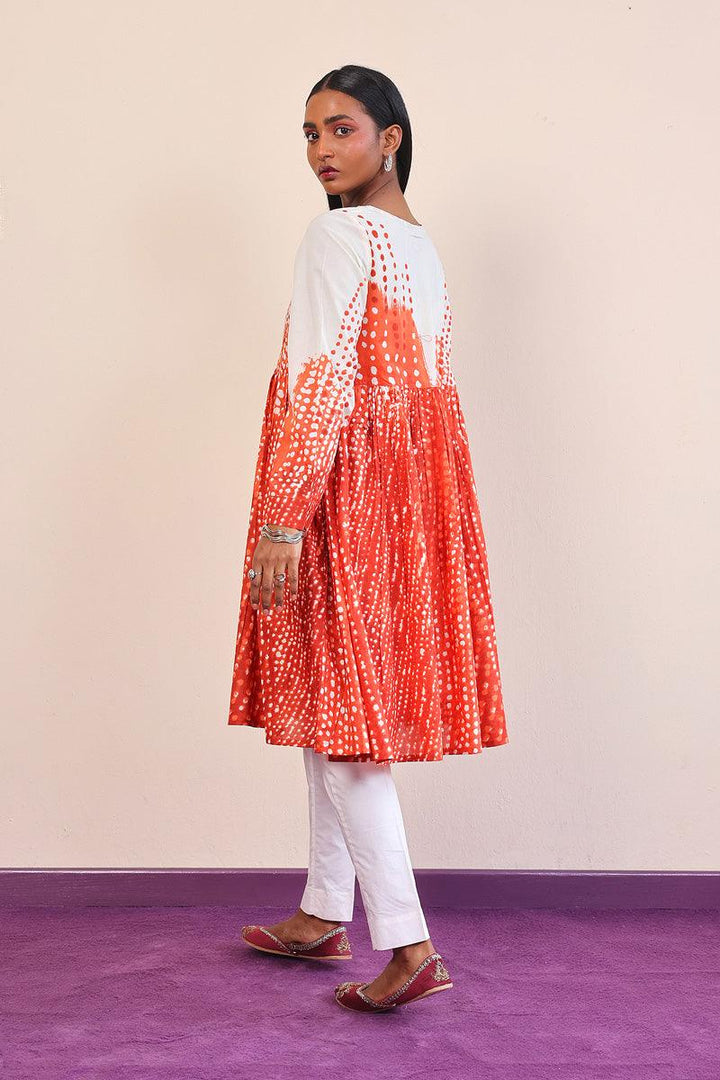 Generation - Slash Frock - Rust - Lawn - 1 Piece