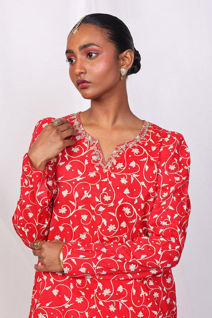 Generation - 2- Piece Mother Of Pearls - Red - Lawn