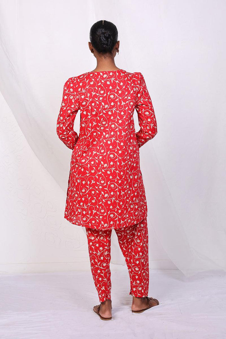 Generation - 2- Piece Mother Of Pearls - Red - Lawn
