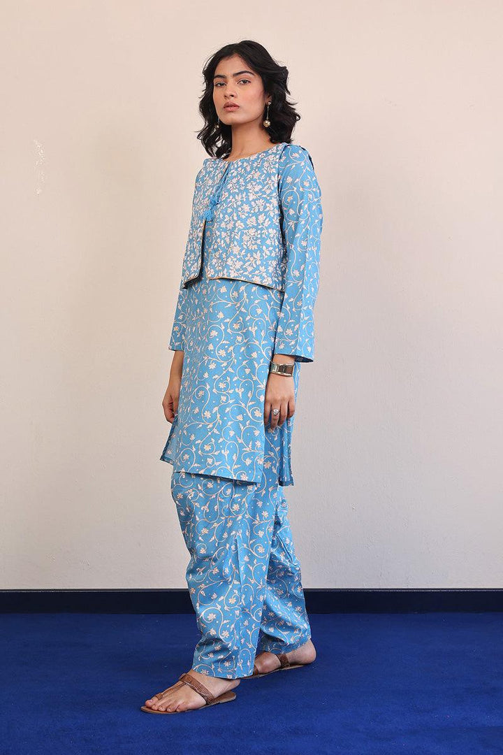 Generation - Mother Of Pearls 2-Piece Set - Sky Blue - Lawn