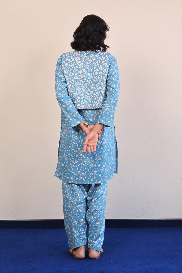 Generation - Mother Of Pearls 2-Piece Set - Sky Blue - Lawn