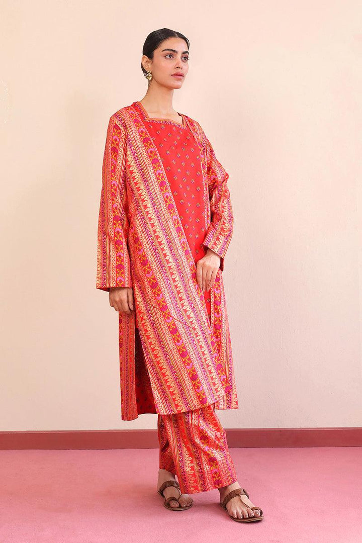 Generation - Afghani Jacket - Red - Lawn - 1 Piece