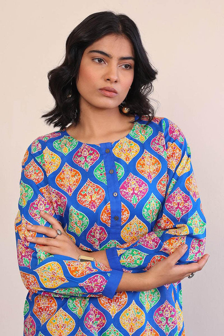 Generation - Kanni Matching Set - Blue - Lawn - 2 Piece