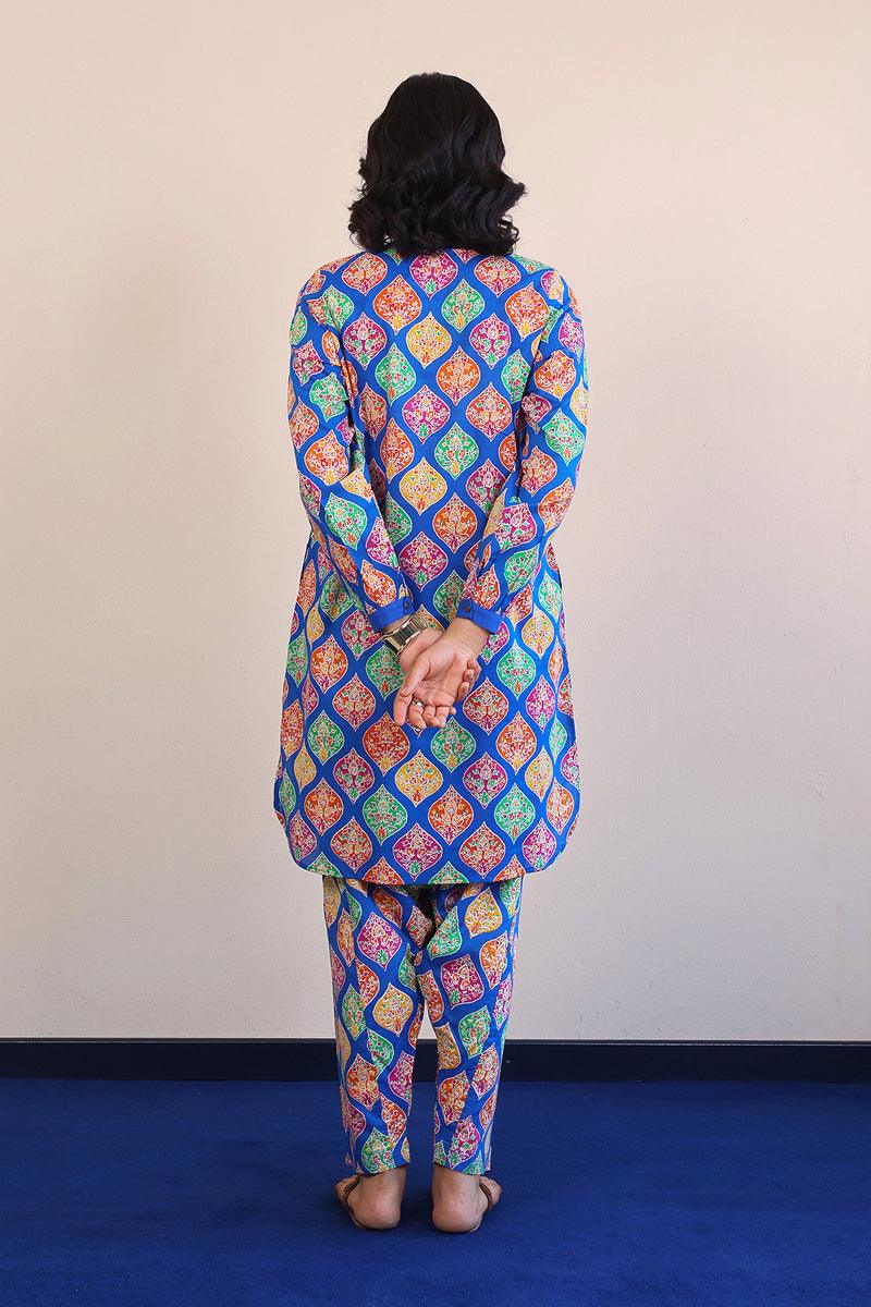 Generation - Kanni Matching Set - Blue - Lawn - 2 Piece
