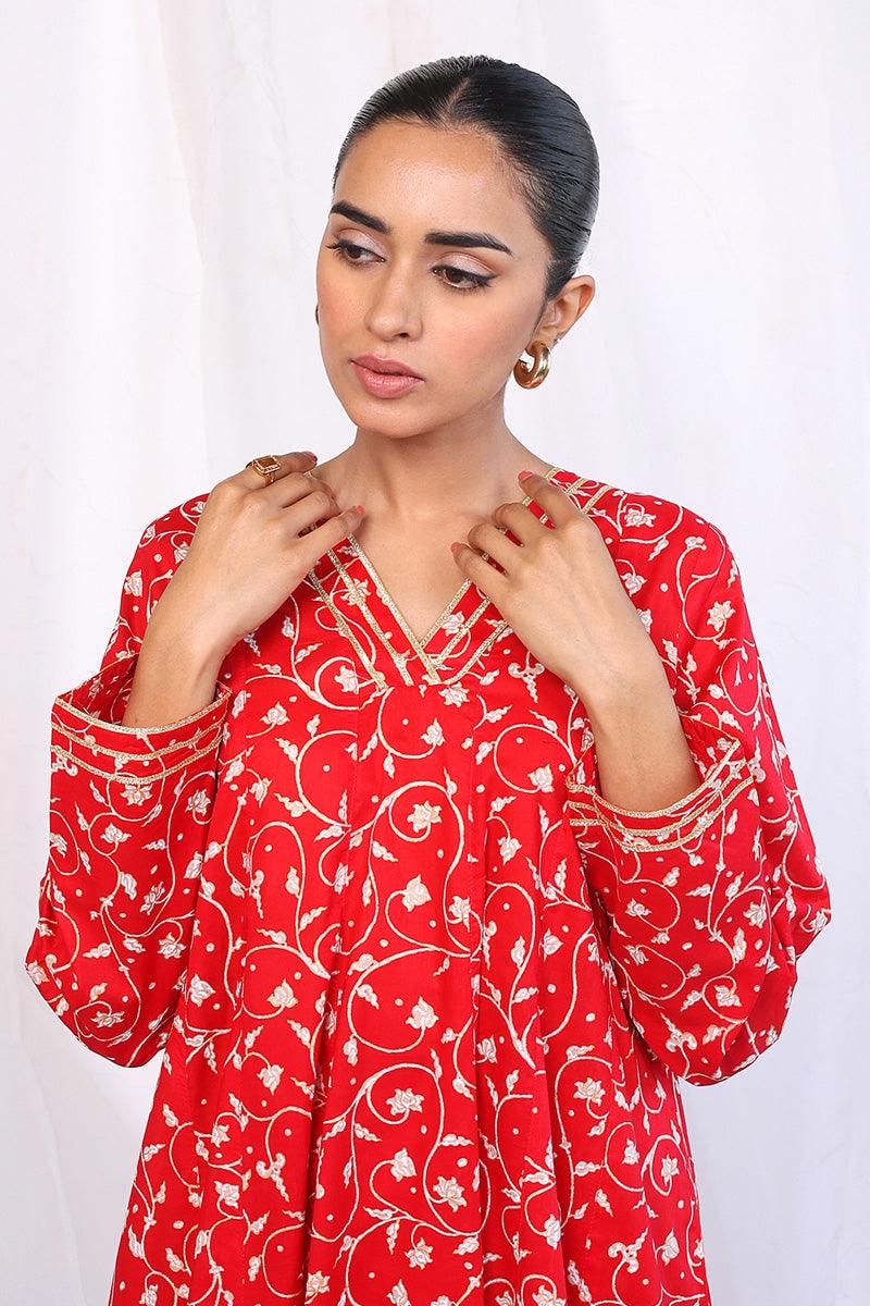 Generation - 2- Piece Mother Of Pearls - Red - Lawn