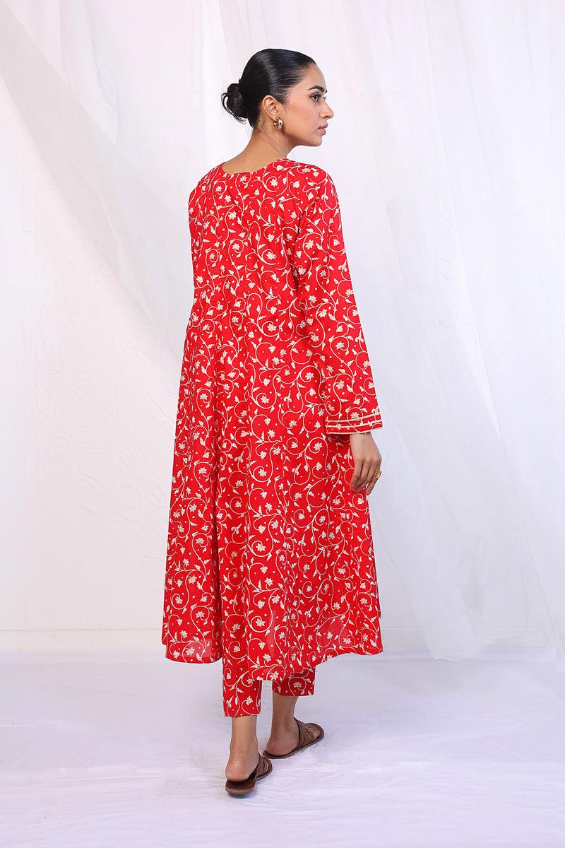 Generation - 2- Piece Mother Of Pearls - Red - Lawn