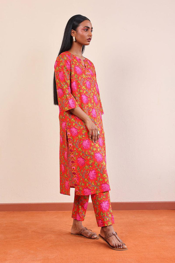 Generation - 2- Piece Afghani - Red - Lawn