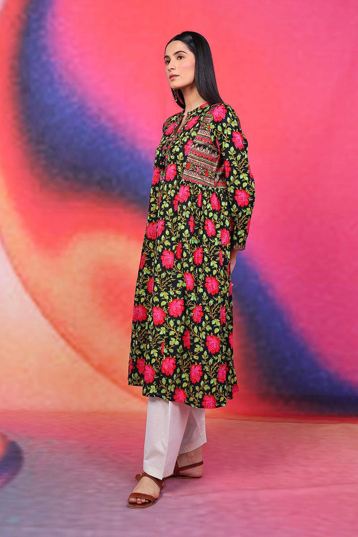 Generation - Afghani Dress - Black - Lawn - 1 Piece