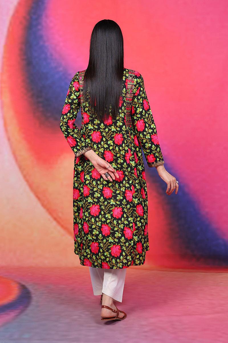 Generation - Afghani Dress - Black - Lawn - 1 Piece