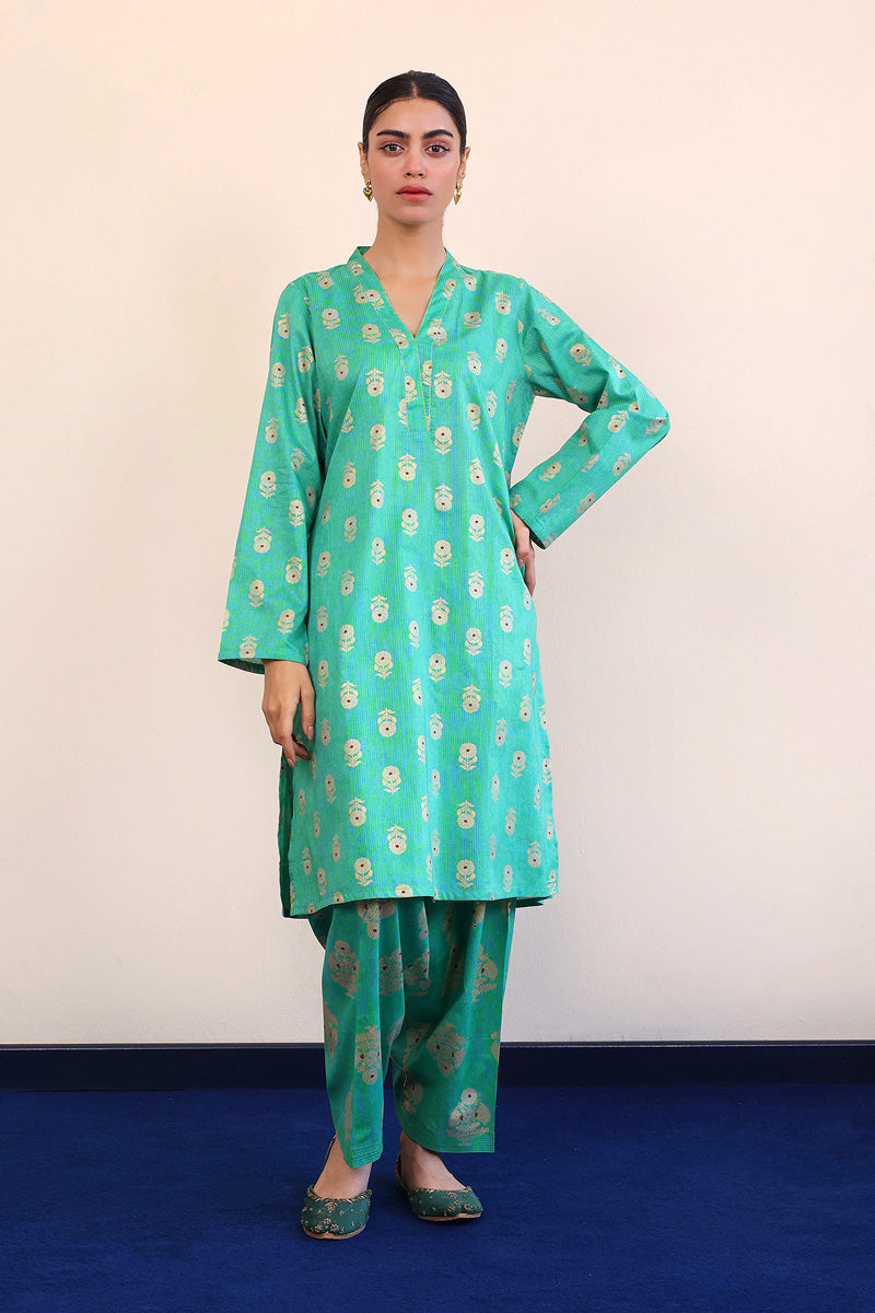 Generation - 2- Piece Rivayat - Green - Lawn
