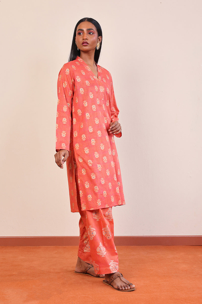 Generation - 2- Piece Rivayat - Pink - Lawn