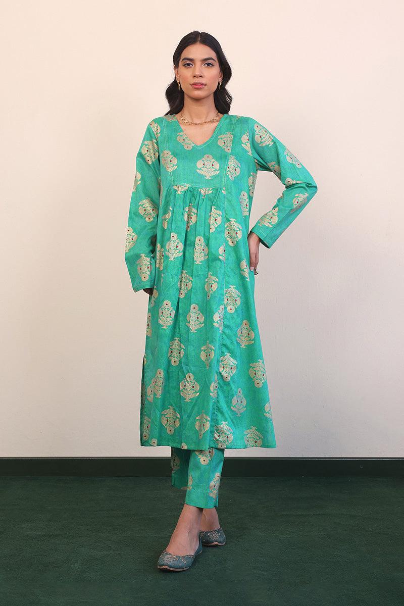 Generation - 2- Piece Rivayat - Green - Lawn