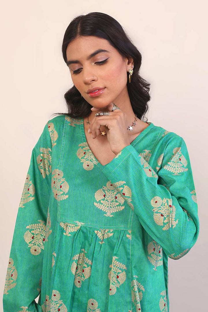 Generation - 2- Piece Rivayat - Green - Lawn
