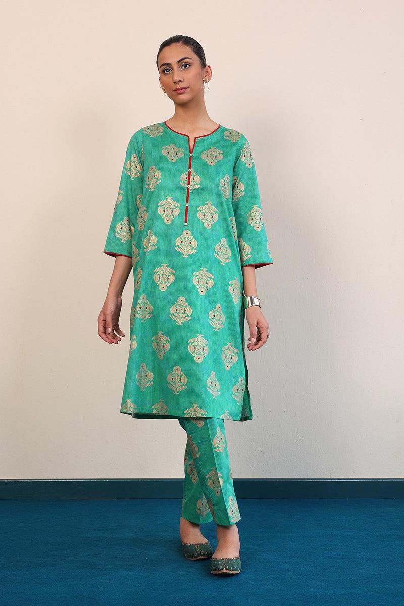 Generation - 2- Piece Rivayat - Green - Lawn