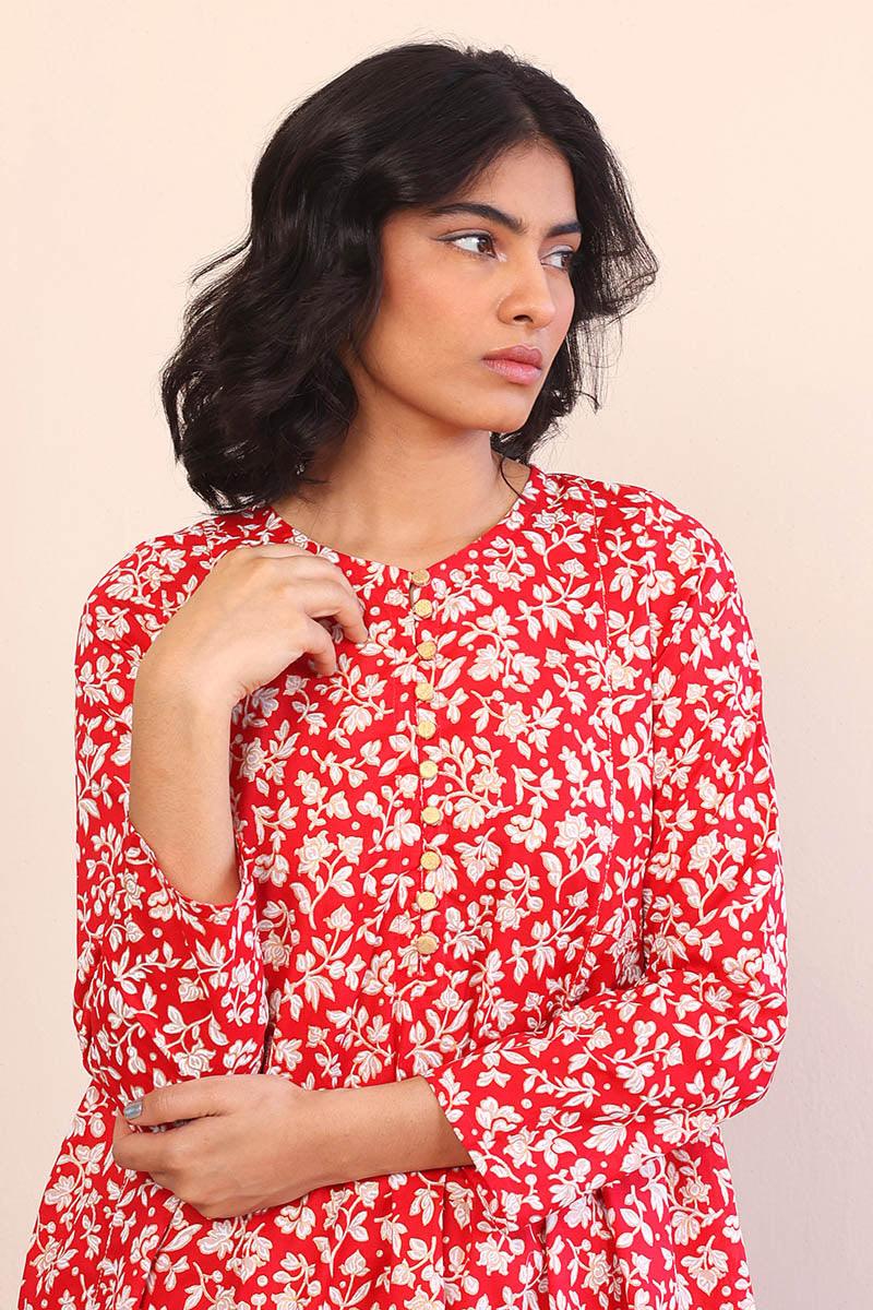 Generation - 2- Piece Mother Of Pearls - Red - Lawn