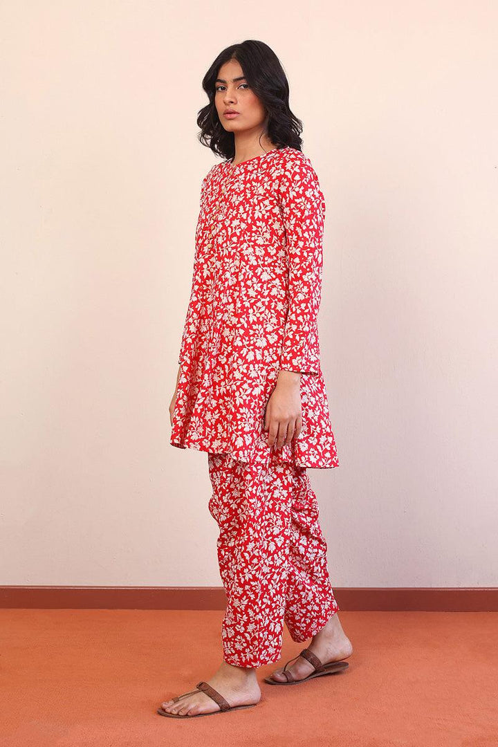 Generation - 2- Piece Mother Of Pearls - Red - Lawn