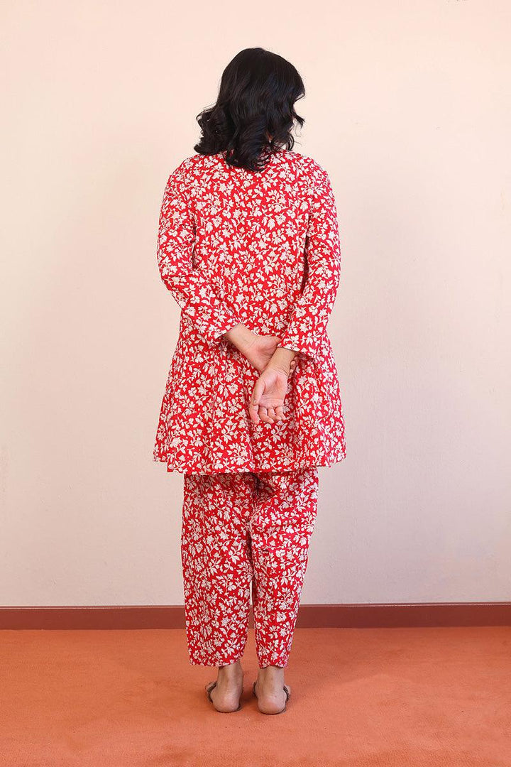 Generation - 2- Piece Mother Of Pearls - Red - Lawn