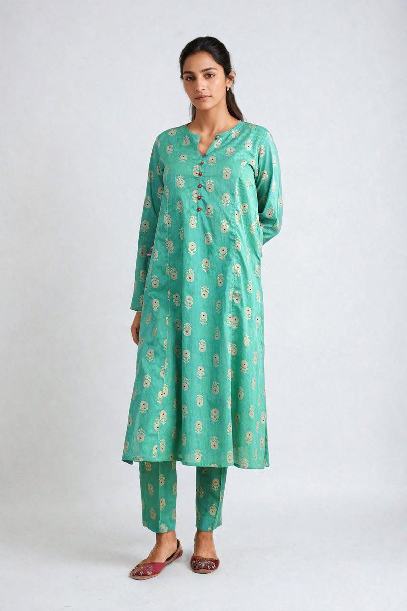 Generation - 2- Piece Rivayat - Green - Lawn