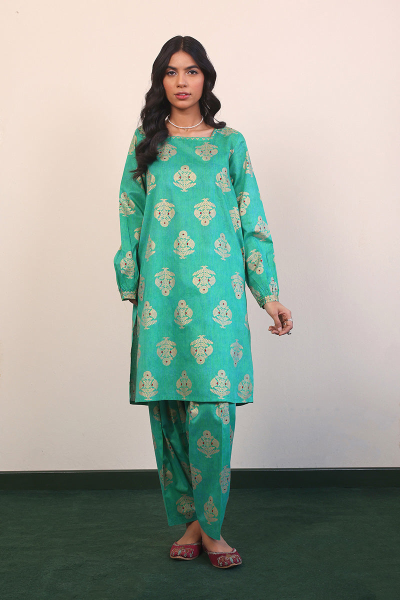 Generation - 2- Piece Rivayat - Red - Lawn