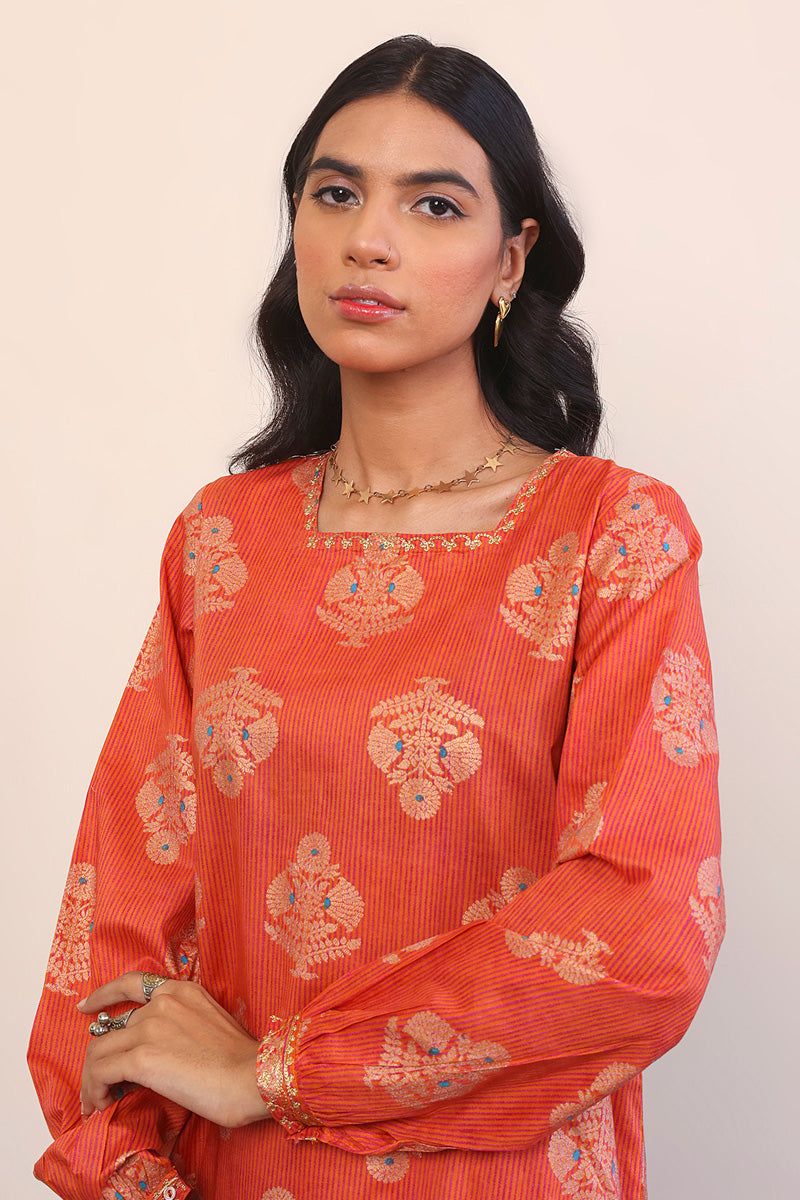 Generation - 2- Piece Rivayat - Red - Lawn